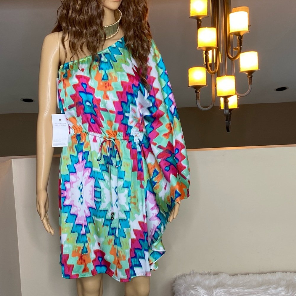 Laundry By Design One shoulder Mini Dress - Picture 3 of 16